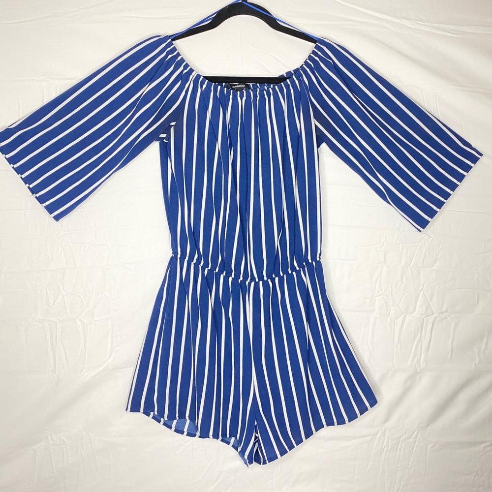 Off-shoulder Romper
